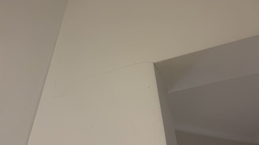 Crack from a window corner that points to movement in the structure, Bacchus Marsh, Ballarat